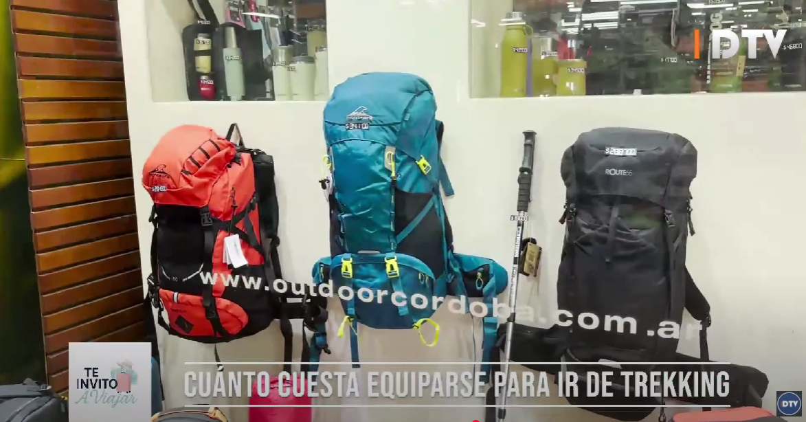 ¿Cuánto cuesta el equipamiento de trekking en Córdoba?